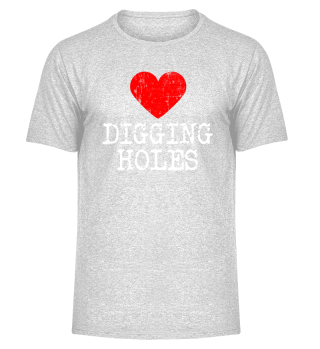 Heart digging holes | Love digging holes