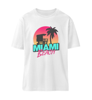 Oversize Miami Beach Shirt