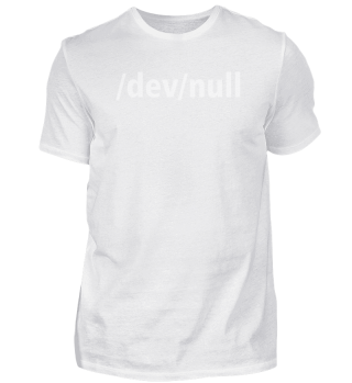 Dev null Informatik Programming Geschenk