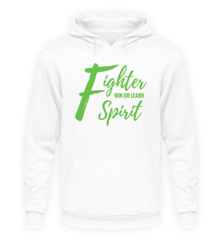 Fighter Spirit Hoodie - Win or Learn