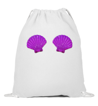 Funny Mermaid Shell Bra Top design Festival Seashell Party