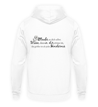 Hoodie Spruch