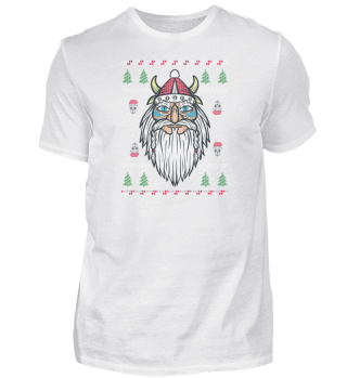 Christmas T-shirt Santa Viking