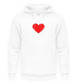 Heart digging holes | Love digging holes