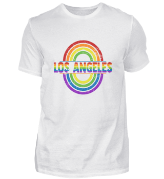 Los Angeles Pride LGBT Rainbow Proud