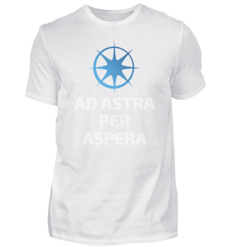  Ad Astra Per Aspera Motivation Spruch