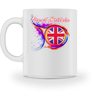 Great Britain Flag 2021 Holi Greeting British Flag Souvenir design-256e