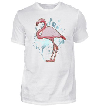 Flamingo Pink Vogel Trend Tier Flamingos Geschenk