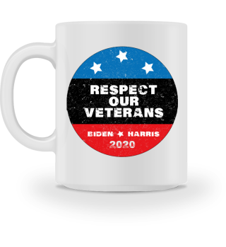 Biden Harris Respect our veterans Trump