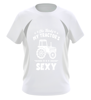 She thinks my Tractor's sexy - Bauern